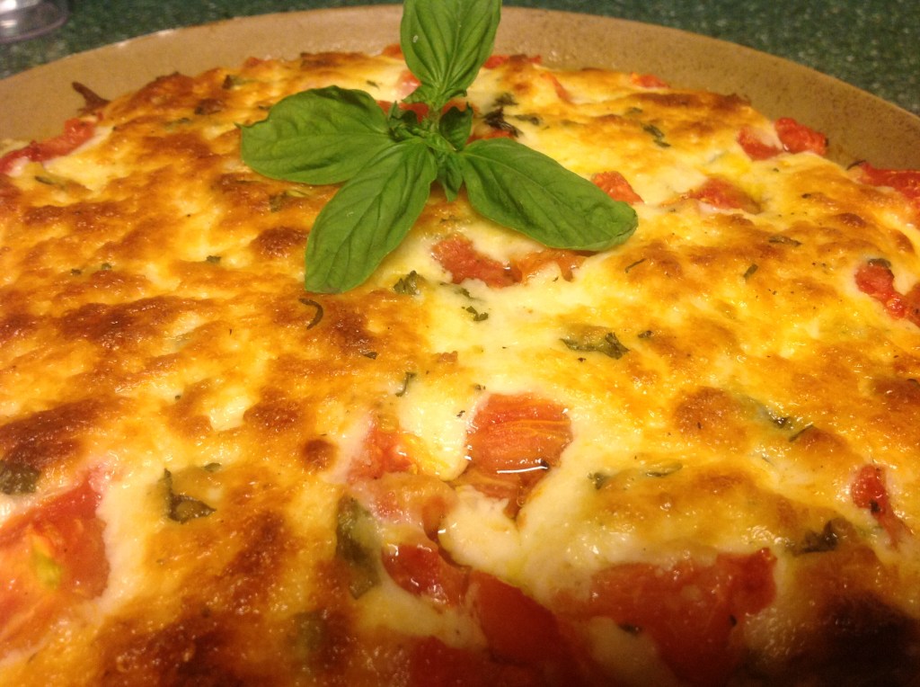 Tomato Basil Pie