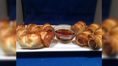 Pretzel Wrapped Breakfast Sausage