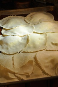 Prepared raviolis