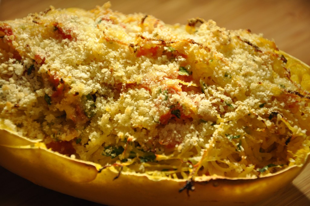 Baked Stuffed Spaghetti&nbsp;Squash