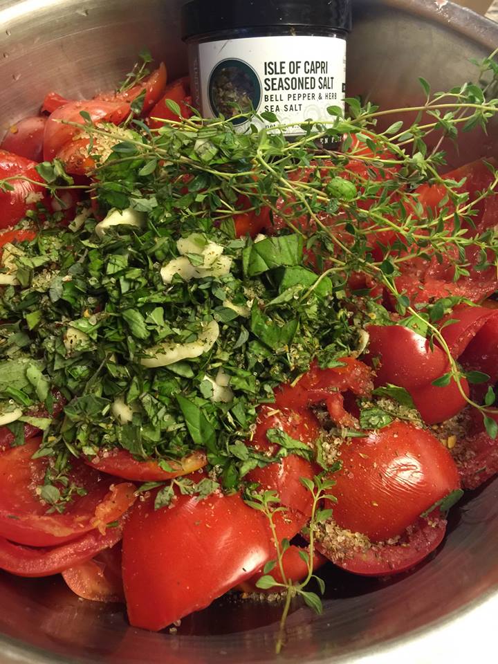 Ingredients in Oven Roasted